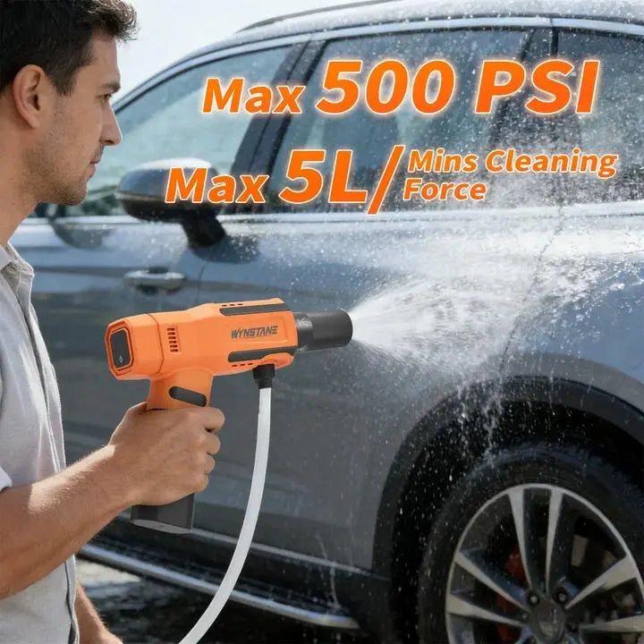 💦 WYNSTANE Portable Foldable Cordless Pressure Washer 🚗✨