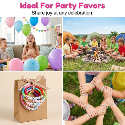 🔥Last Day 49% OFF - ✨🌈Pack of 25 Welcome BeadBracelets - StrengthenClassroom Friendship & SpreadWarm Kindness!