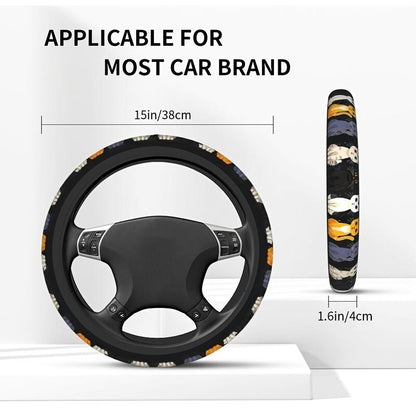 🐱 Cute Cat Steering Wheel Cover 🚗 Soft & Comfy Grip ✨ Anti-Slip Car Interior Accessory
