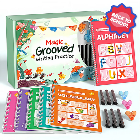 Kids Reusable Writing Workbook, Early Learning Gift🖍️