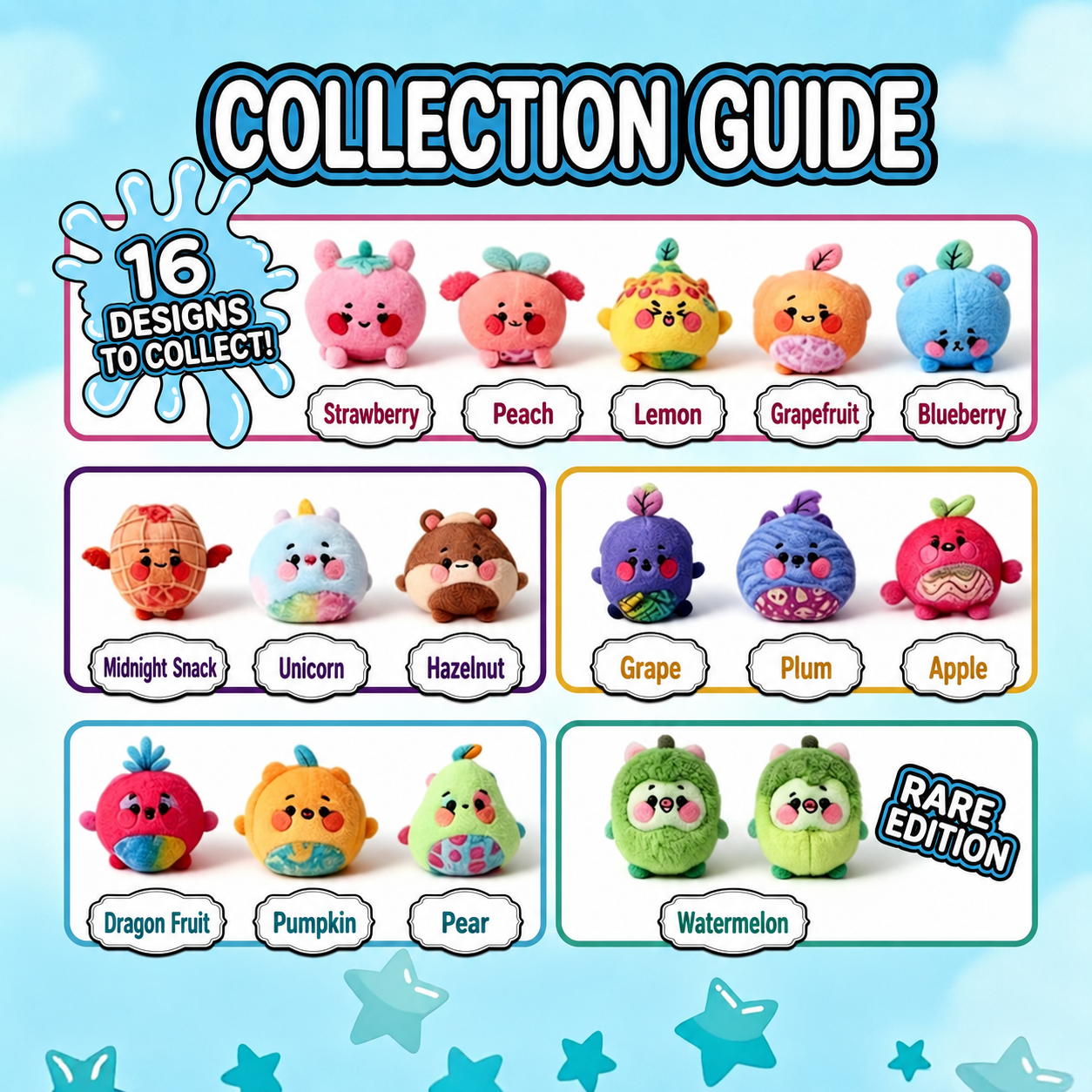 ⭐Squishy Plush Surprise Toy