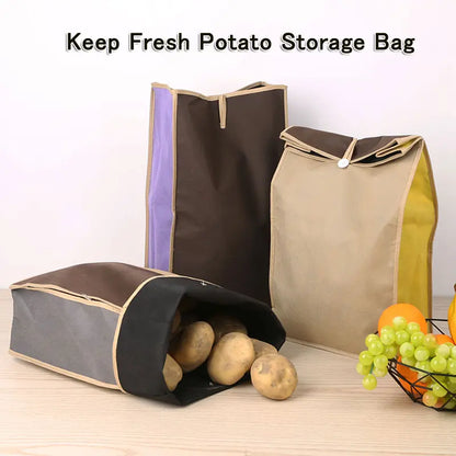 Reusable Self Sealing Potato & Onion Storage Bags