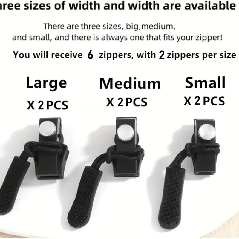 Zipper Repairer 15pcs Zipper Repairer | 3 Sizes