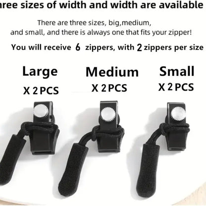 Zipper Repairer 15pcs Zipper Repairer | 3 Sizes