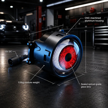 GhostLens Demon-Eye LED Headlight Kit