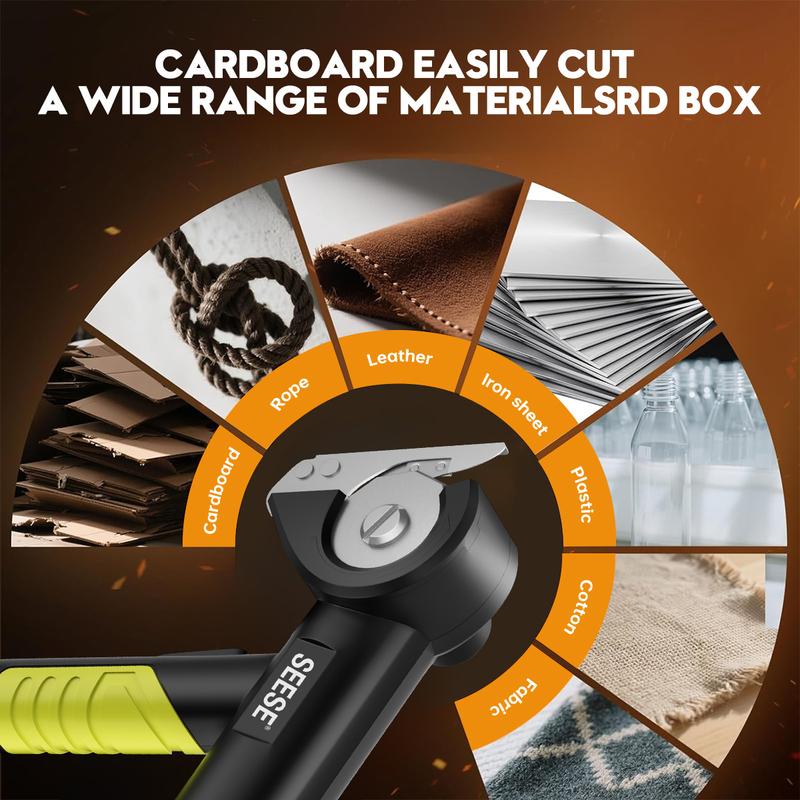 Cordless Rechargeable Electric Scissors – Portable Cutter for Fabric, Cardboard, Leather, Carpet & Crafting Sewing Tools