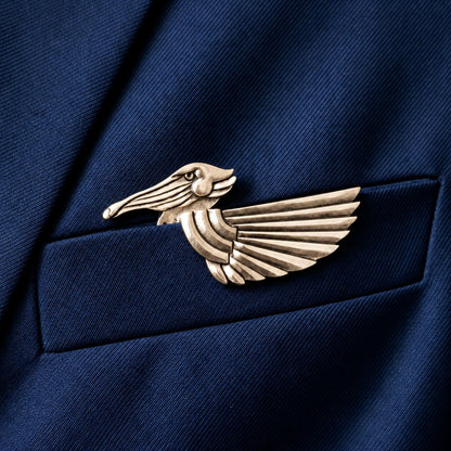 ✨ Luxury Sculpted Animal Brooch – Premium Statement Piece for Suits & Blazers