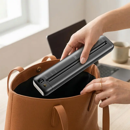Portable Instant Print Wireless Inkless Mobile Label Printer