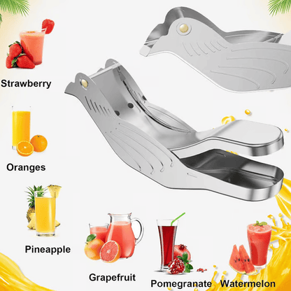Bird‑Shaped Stainless Steel Lemon Squeezer