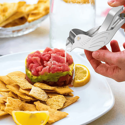 Bird‑Shaped Stainless Steel Lemon Squeezer