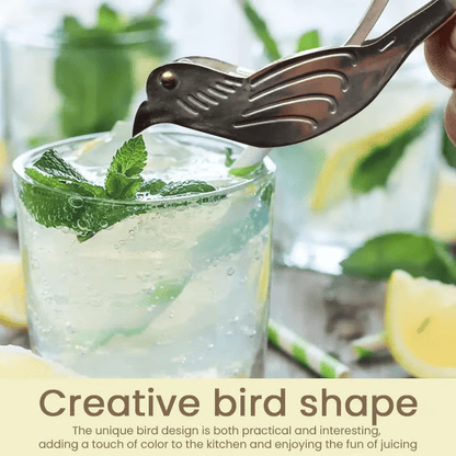 Bird‑Shaped Stainless Steel Lemon Squeezer
