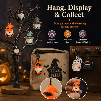 🎃 Hot Sale 50% OFF - 24 Days of Halloween Gnome Surprise Figures Advent Calendar Box