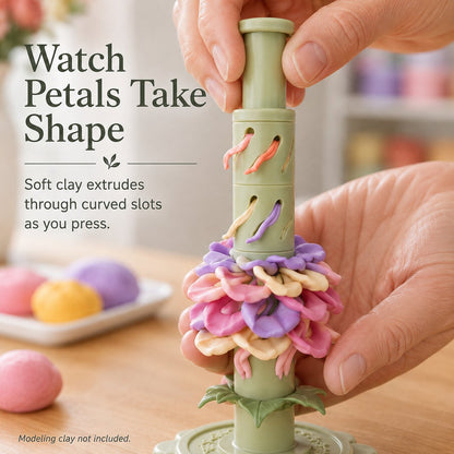 🎉Modular Clay Bloom Maker with 9 Shaping Sleeves