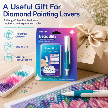 Wax-Free Automatic Round Drill Dispenser Pen