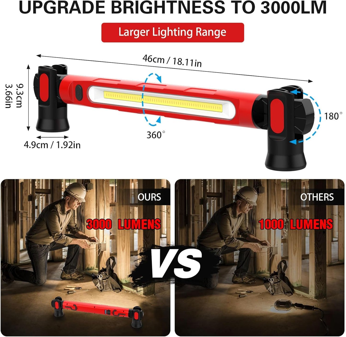 🔥Father's Day 49% OFF🎁Under Hood Work Light Bar