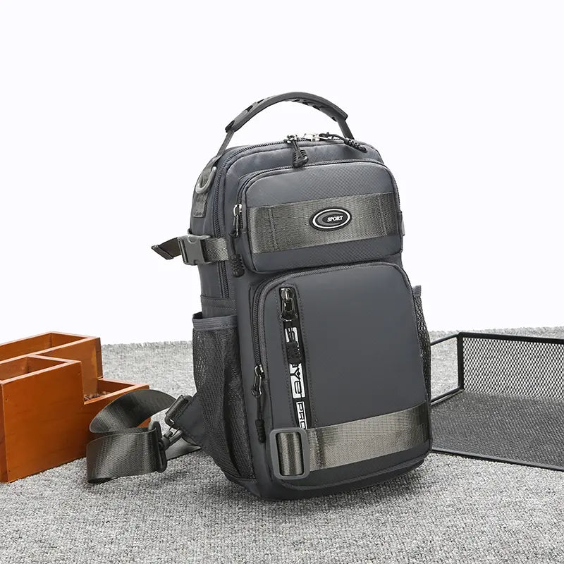 🎒 Tactical Everyday Crossbody Sling Bag | Multi-Compartment EDC Chest Pack ⚡
