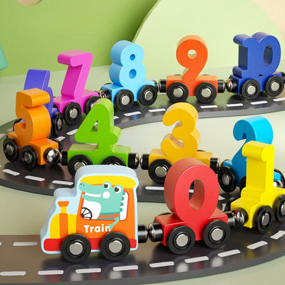 Magnetic Number Train Set