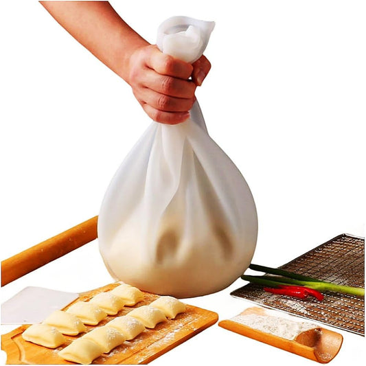 🥖 No More Sticky Hands! 3-in-1 Silicone Dough Kneading Bag – Mix, Knead & Proof Without The Mess
