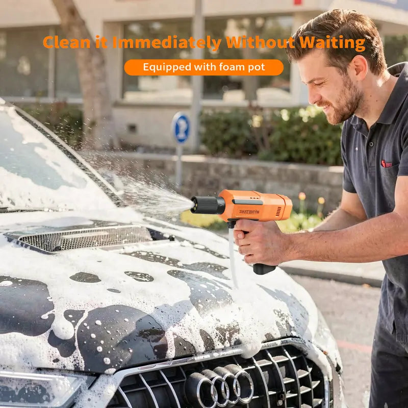 💦 WYNSTANE Portable Foldable Cordless Pressure Washer 🚗✨