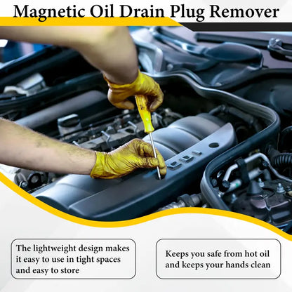 Strong Magnetic Oil Drain Plug Remover Tool