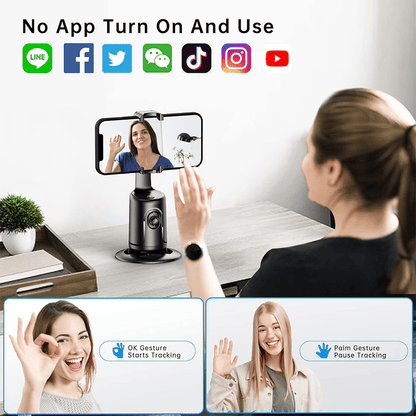 Smart AI Facial Recognition Phone Tripod🤳