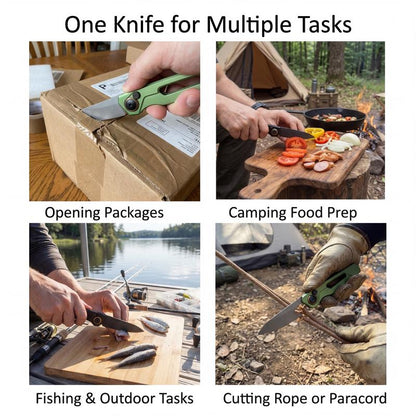 🔪✨ CPM154 Steel Compact Folding Knife | Premium EDC & Outdoor Utility Knife ⛺🎒