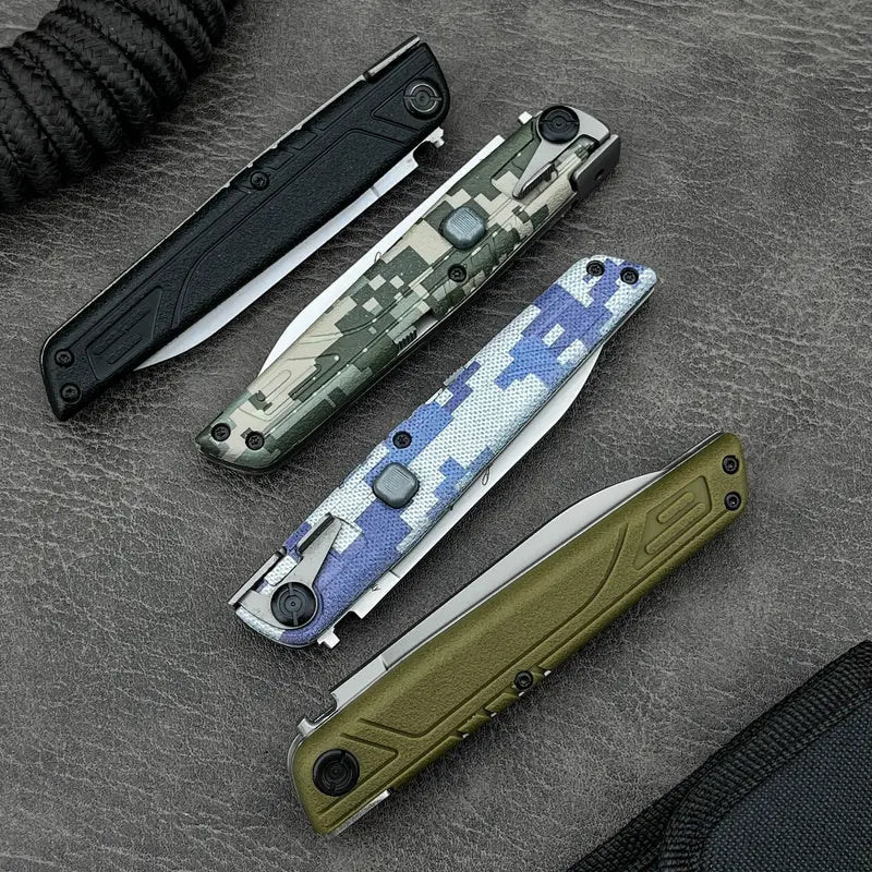 🔪High Hardness Stock Colt II Folding Knife with Safety Lock