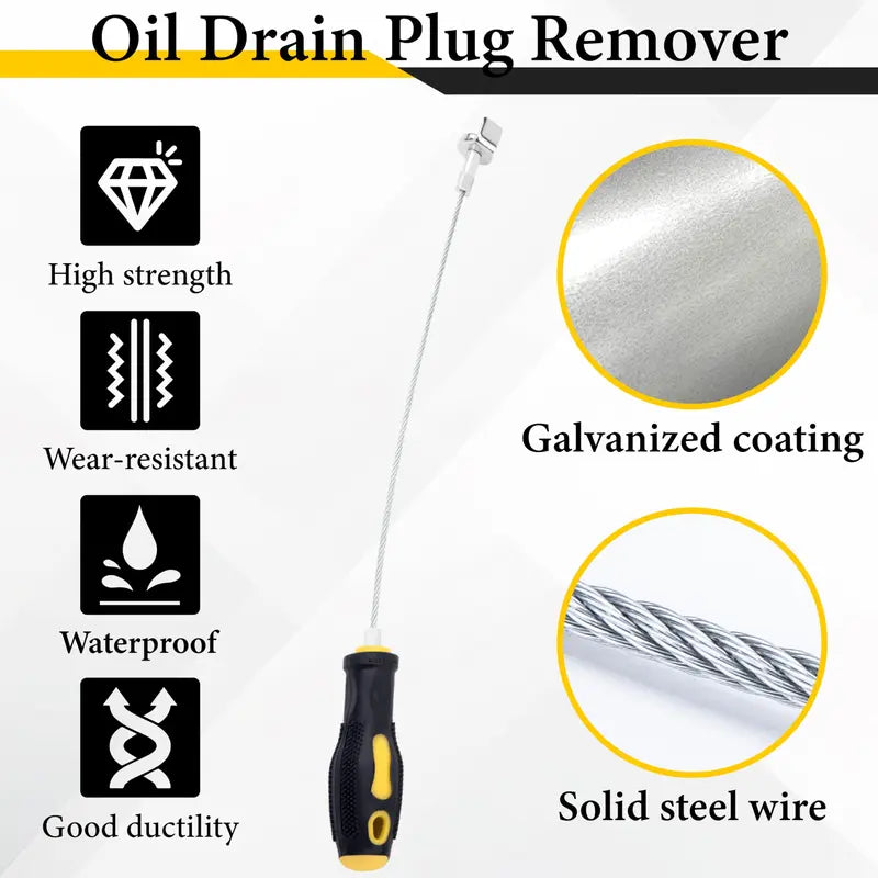 Strong Magnetic Oil Drain Plug Remover Tool