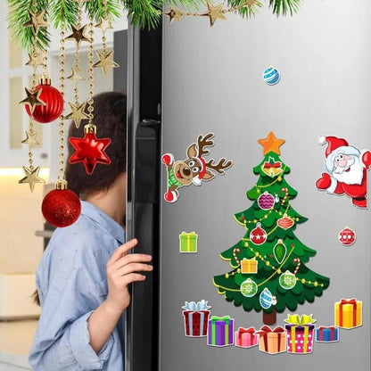 🎄Christmas Refrigerator Magnets,Christmas Tree Magnets for Fridge Stickers