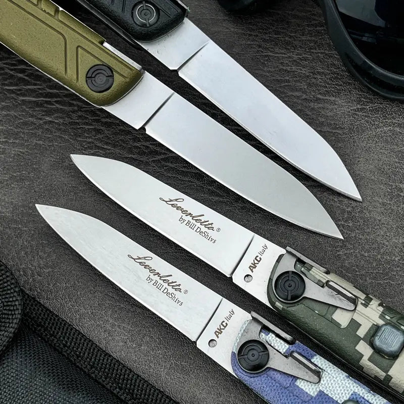 🔪High Hardness Stock Colt II Folding Knife with Safety Lock