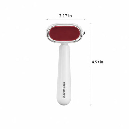 🦶 Smooth Heels Fast ✨ Dual-Sided Foot Callus Remover with Replaceable Stainless Steel Blade