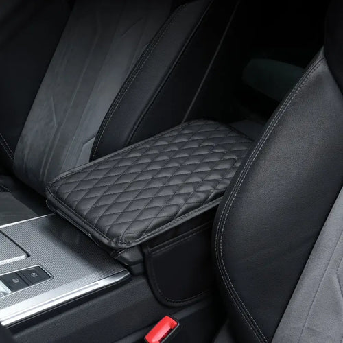 ✨ Car Armrest Cushion & Storage Organizer – Non-Slip Comfort Cover