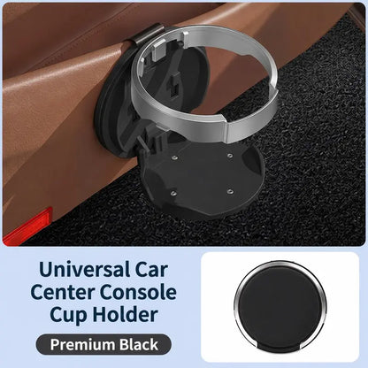Universal Foldable Car Cup Holder with Hook