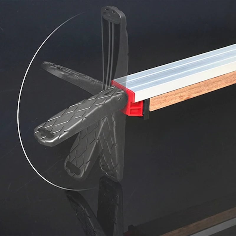 💯🔥50% OFF NOW🎁Woodworking Straight‑Edge Cutting Guide Clamp‑Precision Saw Guide for Circular Saw & DIY Wood Projects