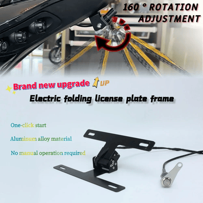 Electric Motorcycle License Plate Holder🏍️
