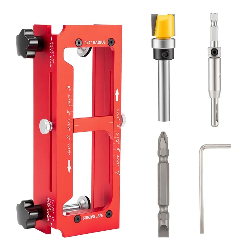 🚪 Door Hinge Cut Out Tool for Door & Cabinet Hinges