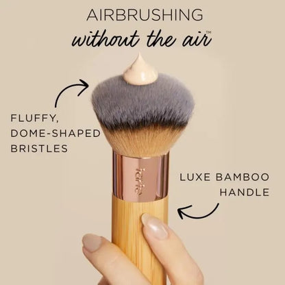 🔥Last Day Discount 49% Off --The Tarte BufferTM Brush - Fluffy, Dome Foundation Brush🖌️