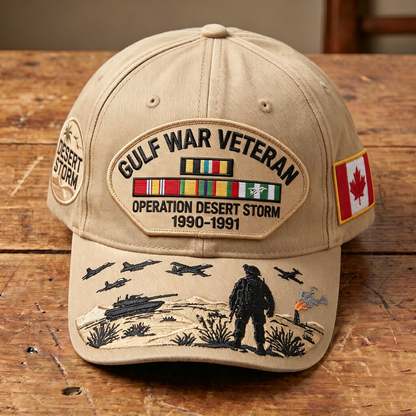 🇺🇸 Last Day Promo: 49% OFF 🎖️ - Gulf War Veteran Tribute Cap