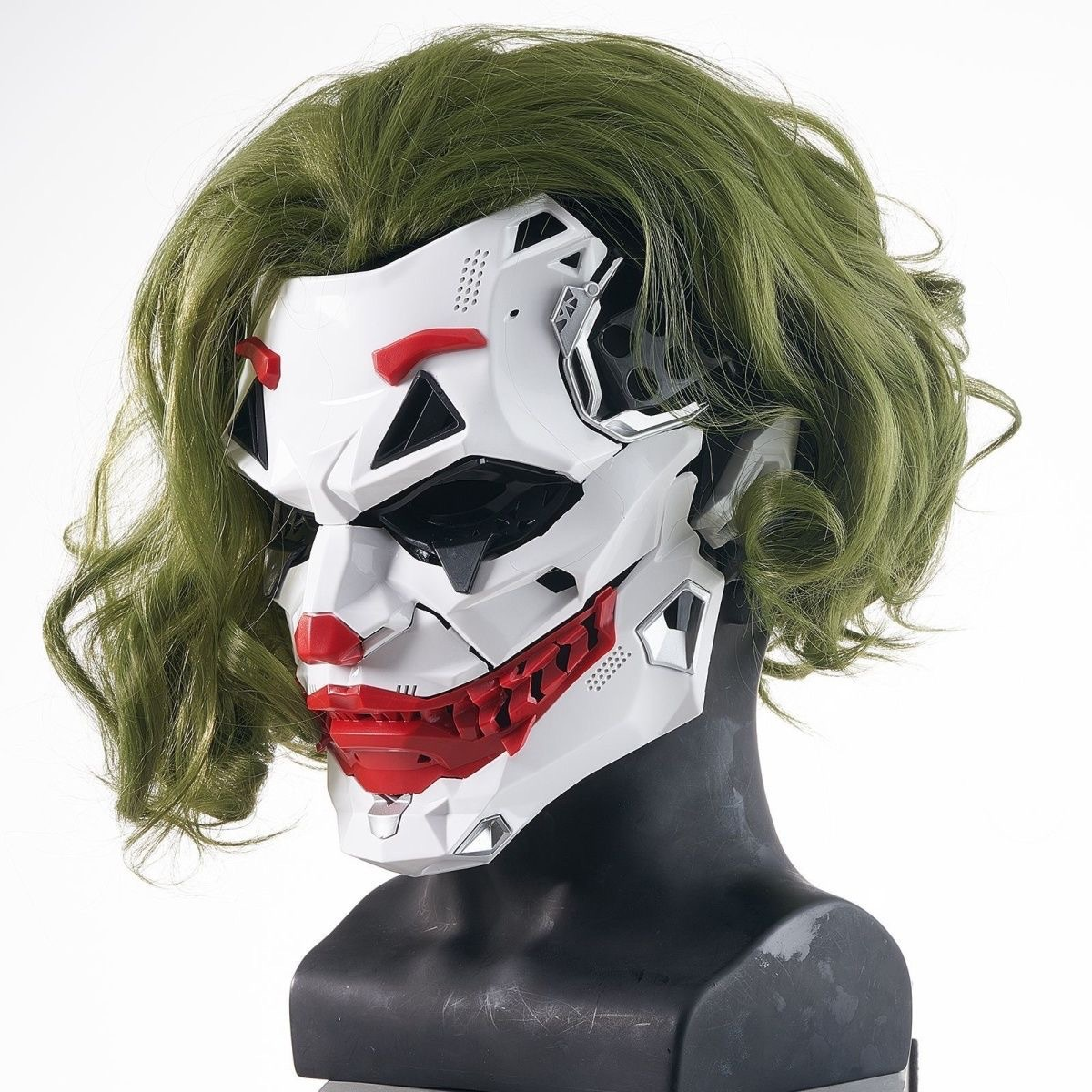 🔥Hot Sale 49% OFF🔥Cyberpunk Joker Mask without Dreadlocks - The Ultimate Cosplay  Statement Piece