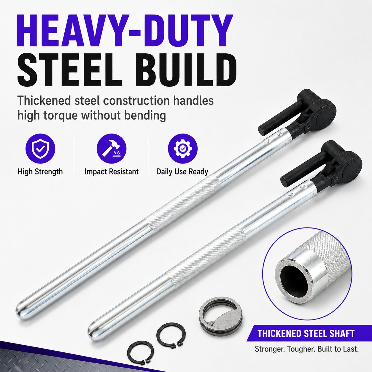 🔧 Ratchet Cargo Winch Tensioner Wrench | Heavy-Duty Truck Strap Tool