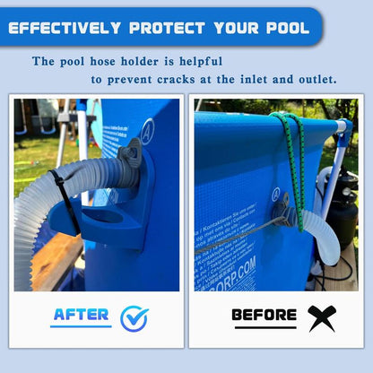 UPGRADED POOL HOSE HOLDER | Protect Your Pool &amp; Keep Hoses Secure（3PCS）