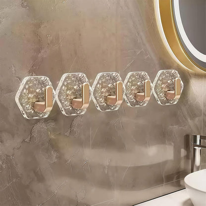 ✨ Self-Adhesive Waterproof Wall Hooks – No Drill Heavy Duty Towel & Robe Holder 🏠