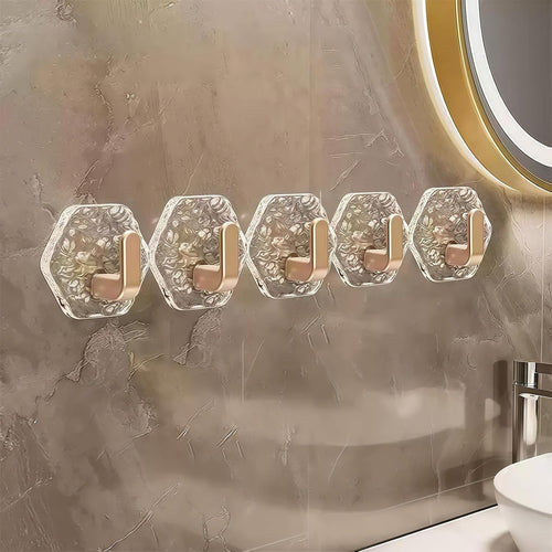 ✨ Self-Adhesive Waterproof Wall Hooks – No Drill Heavy Duty Towel & Robe Holder 🏠