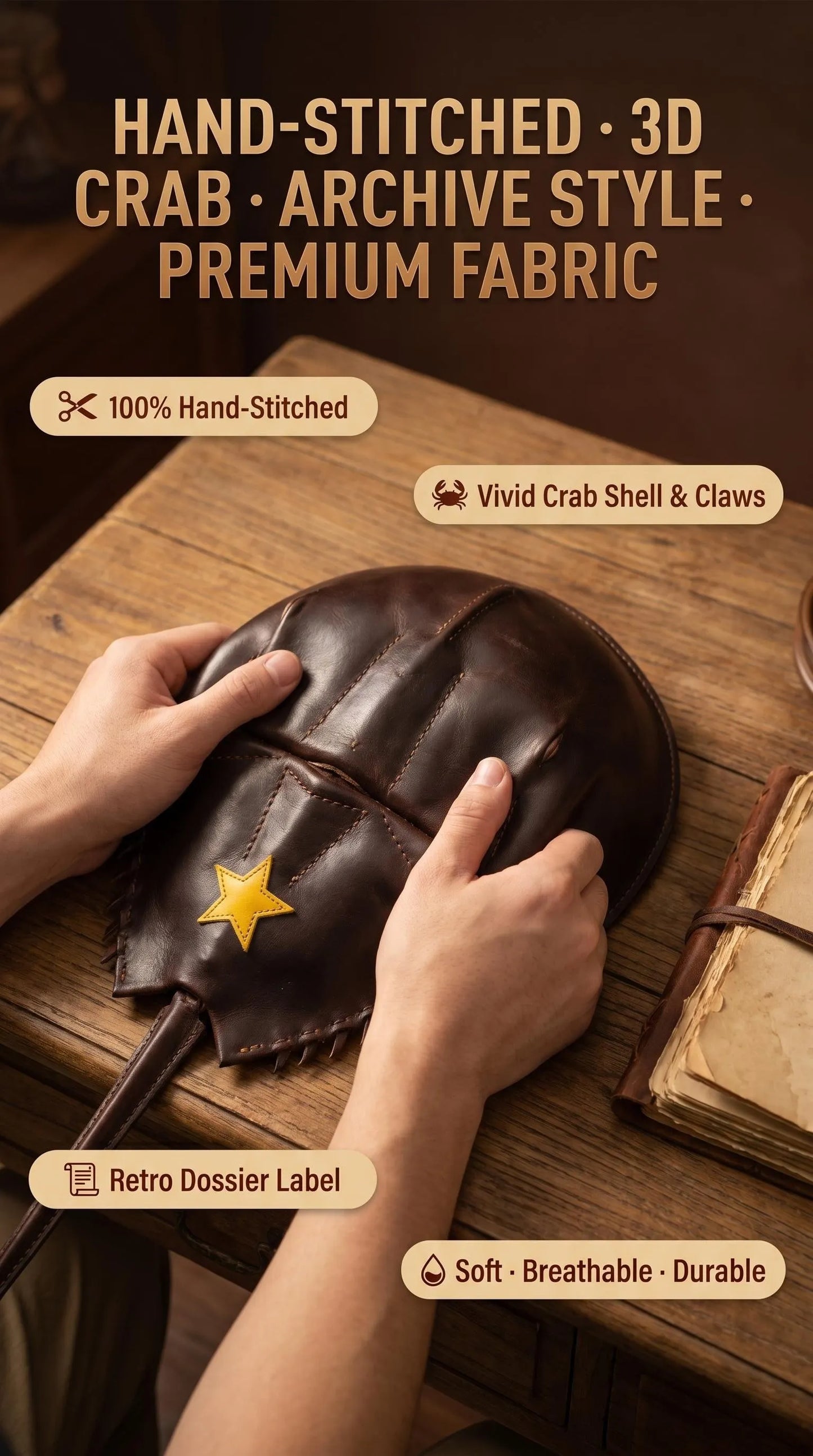 Crab Dossier Hat