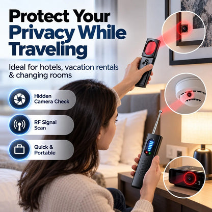 📍🔍 Professional Anti-Spy Detector for Trave