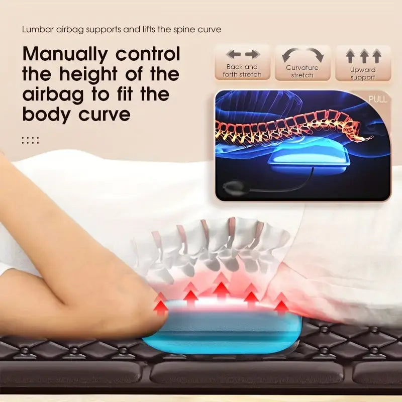 💆‍♀️ Full Body Shiatsu Massage Mat – Relax, Recharge & Melt Away Stress!