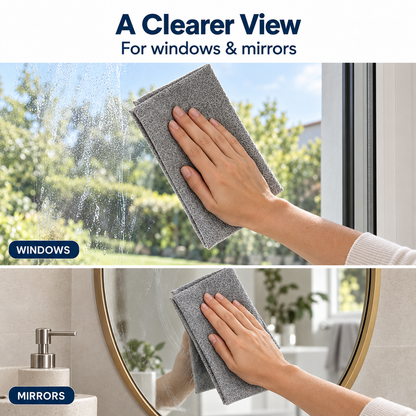🧻 Reusable Cleaning Cloth ✨ Clean Surfaces, Clear Views