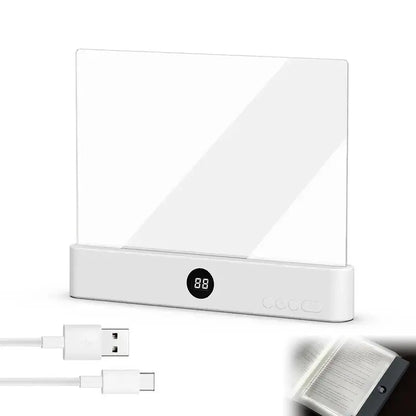 ✨ Smart Wireless Book Light with Timer & Ultra-Thin Design