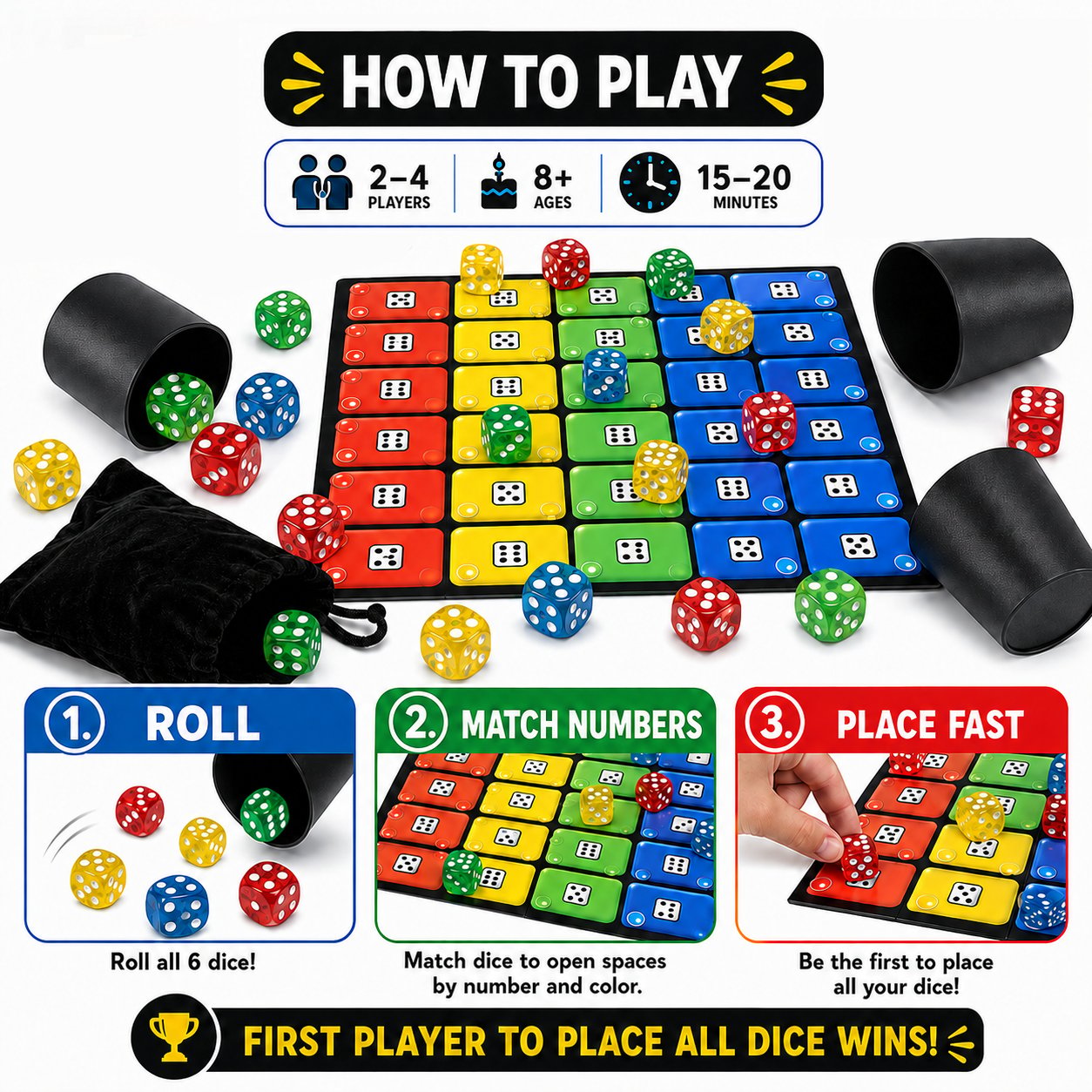 🔥LAST DAY 50% OFF - 🎲Rocking Dice Game