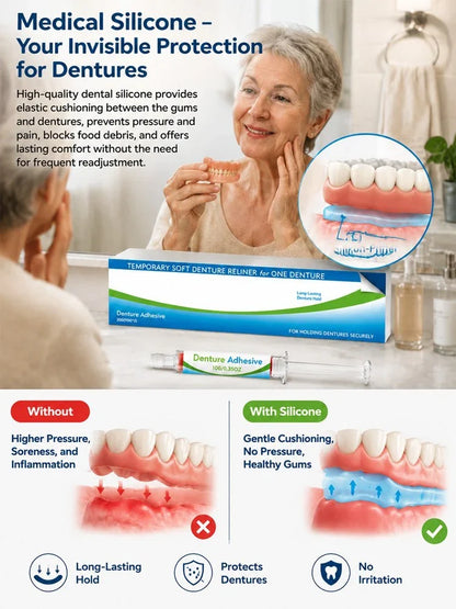 🔥Last Day | 40% OFF🔥Denture Adhesive Kit